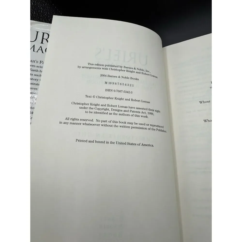 Uriel's Machine: the - Hardcover, by Christopher Knight; Robert EUC